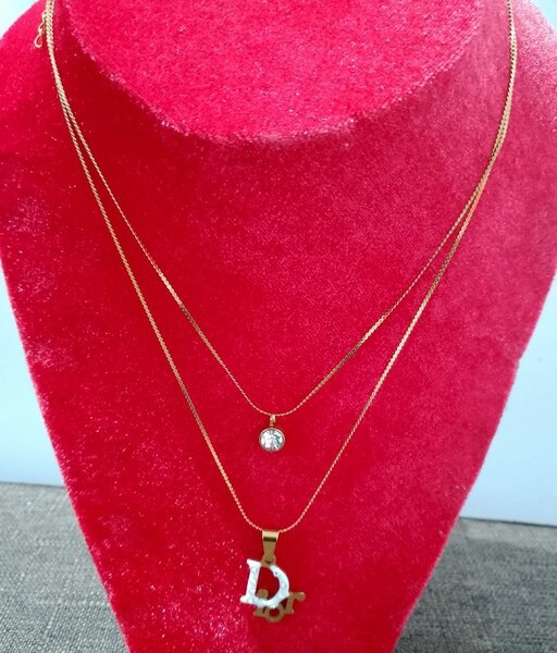 Collier à deux rangs élégant