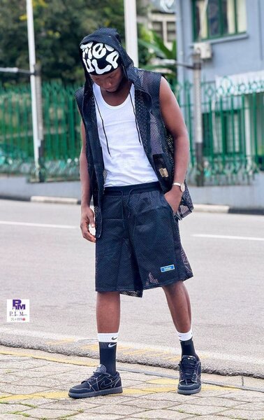 Shorts en maille décontractés