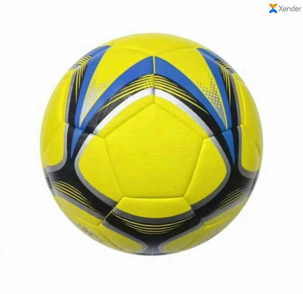 Ballon de football coloré