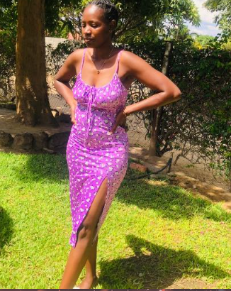 Women's summer sundress with straps