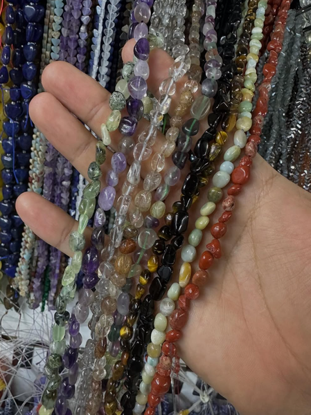 Зергерчилик үчүн табигый таш шурулар – аметист, цитрин, жолборстун көзү, карнелиан, аквамарин