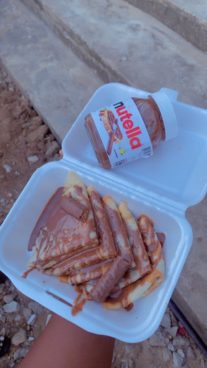 Mini Crêpes nutella