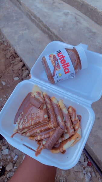 Mini Crêpes nutella