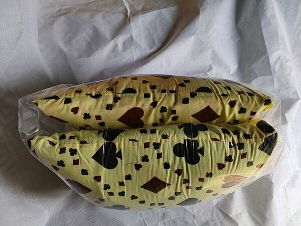 Oreiller à motifs cartes