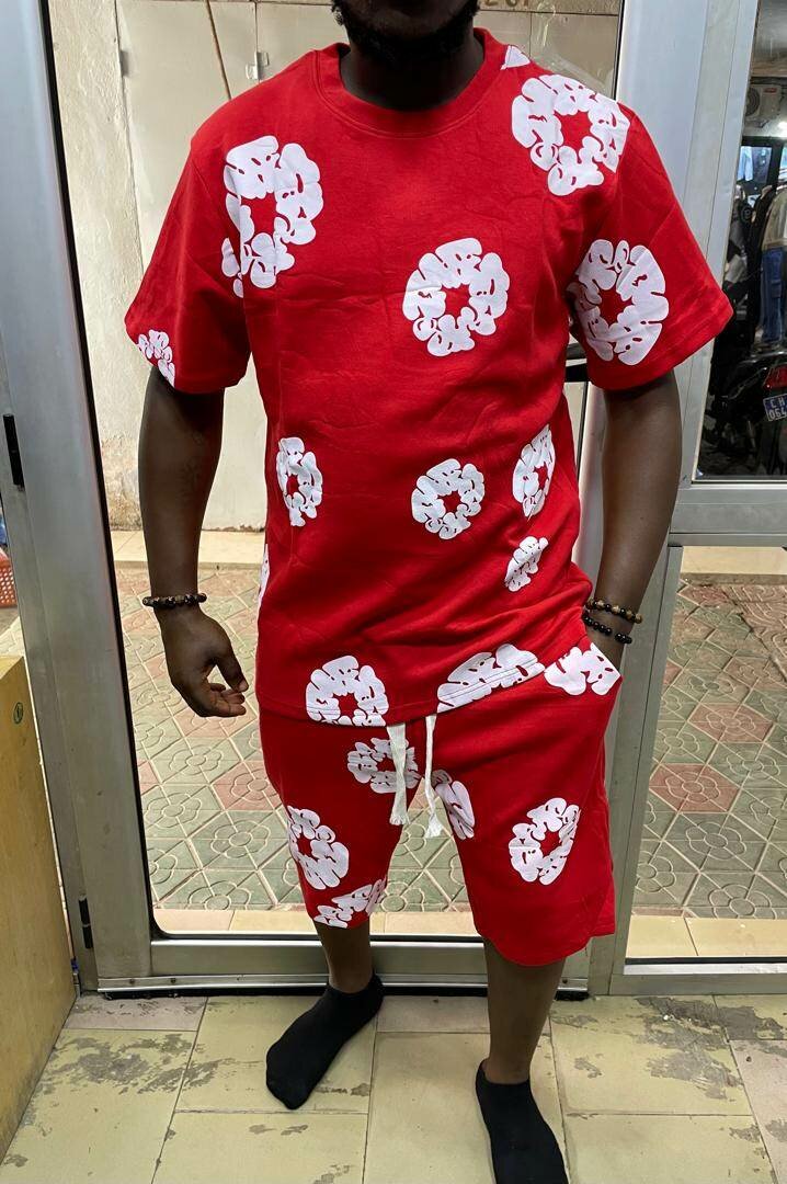 Ensemble décontracté imprimé floral