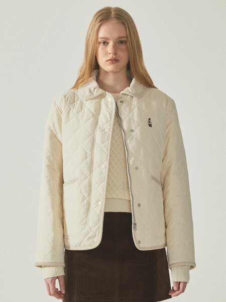 Стёганая куртка от корейского бренда Whoau.