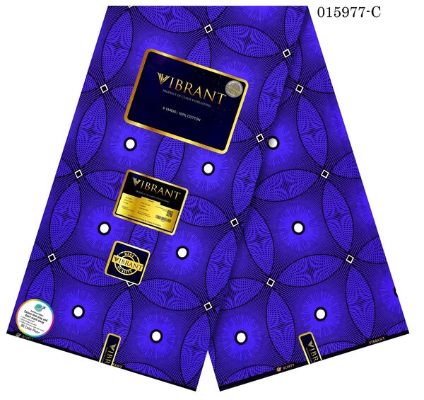 Tissu Coton Africain Vibrant