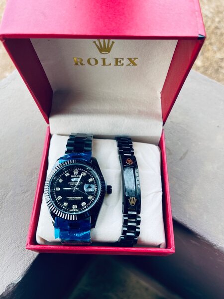 CASIO , ROLEX WATCH AND BRACELET