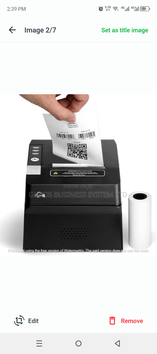 Cloud8 POS Receipt Printer Bluetooth+USB
