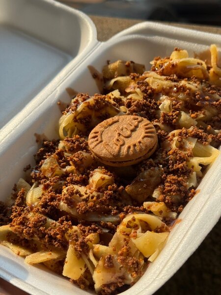 Fettucine gourmandes sucrées