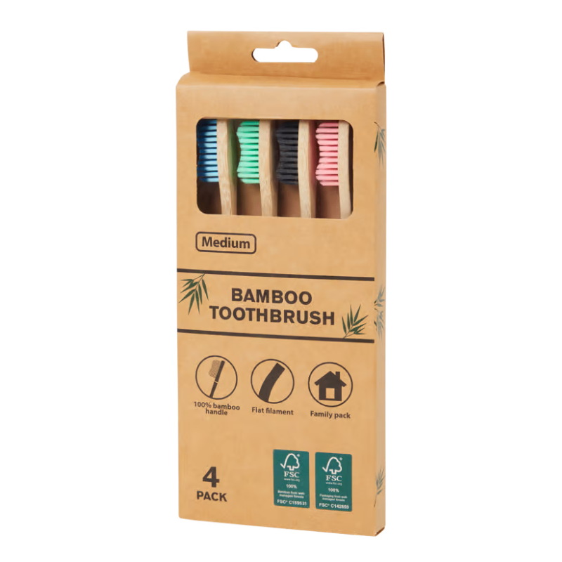 Brosses à dents en bambou