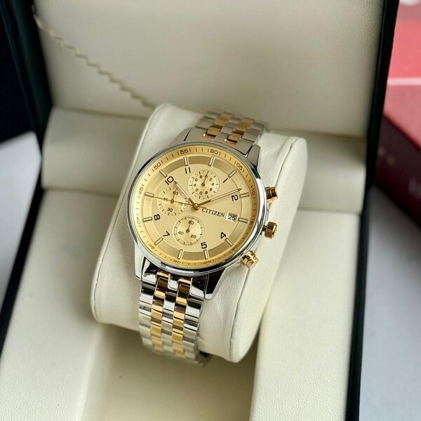 Classic silver watch