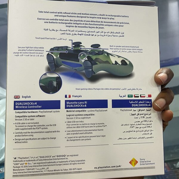 Manette dualshock PS4