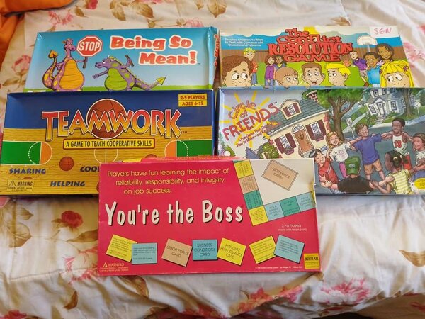 Various board games