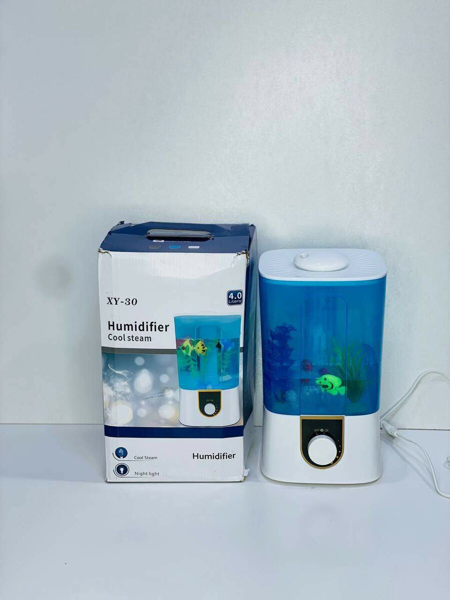 Air Humidifier 4Ltrs aquarium blue with fragrance oil