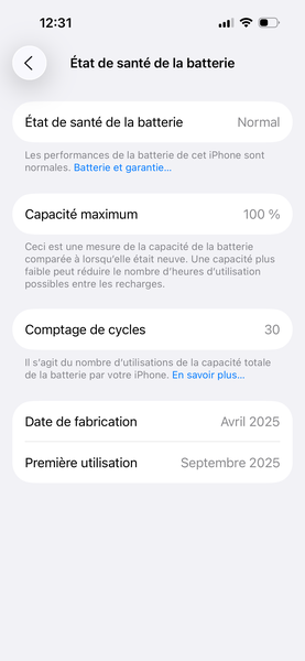iPhone 16Violet 128 Go
