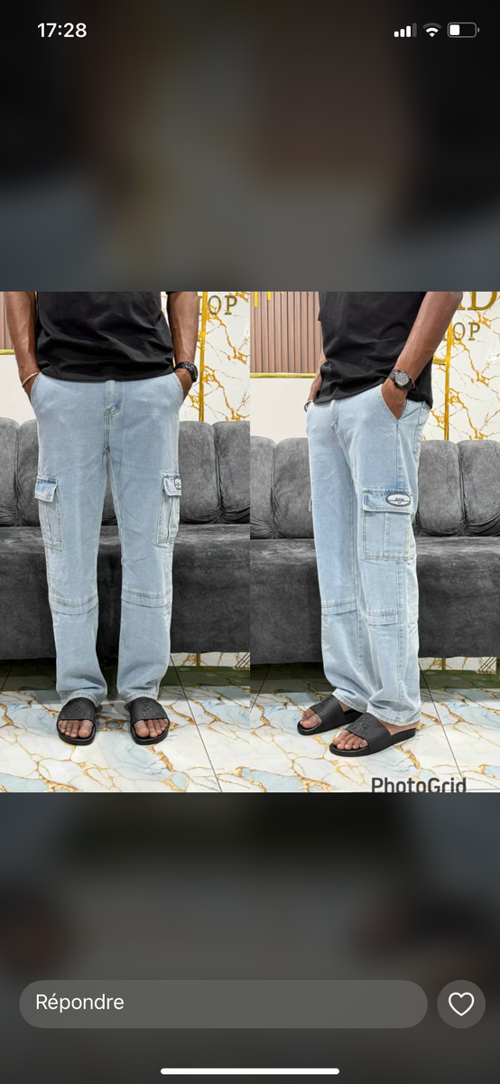 Pantalons cargo style urbain