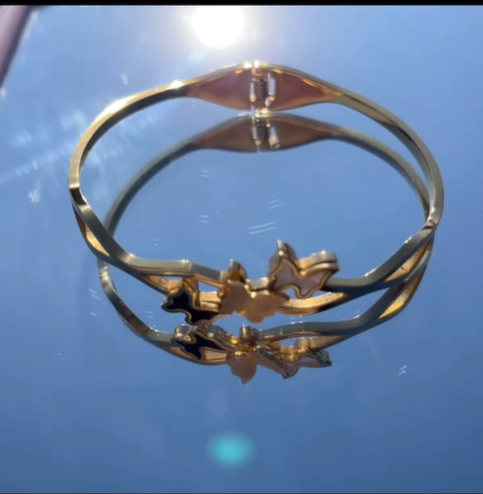 women's bracelet gold plated