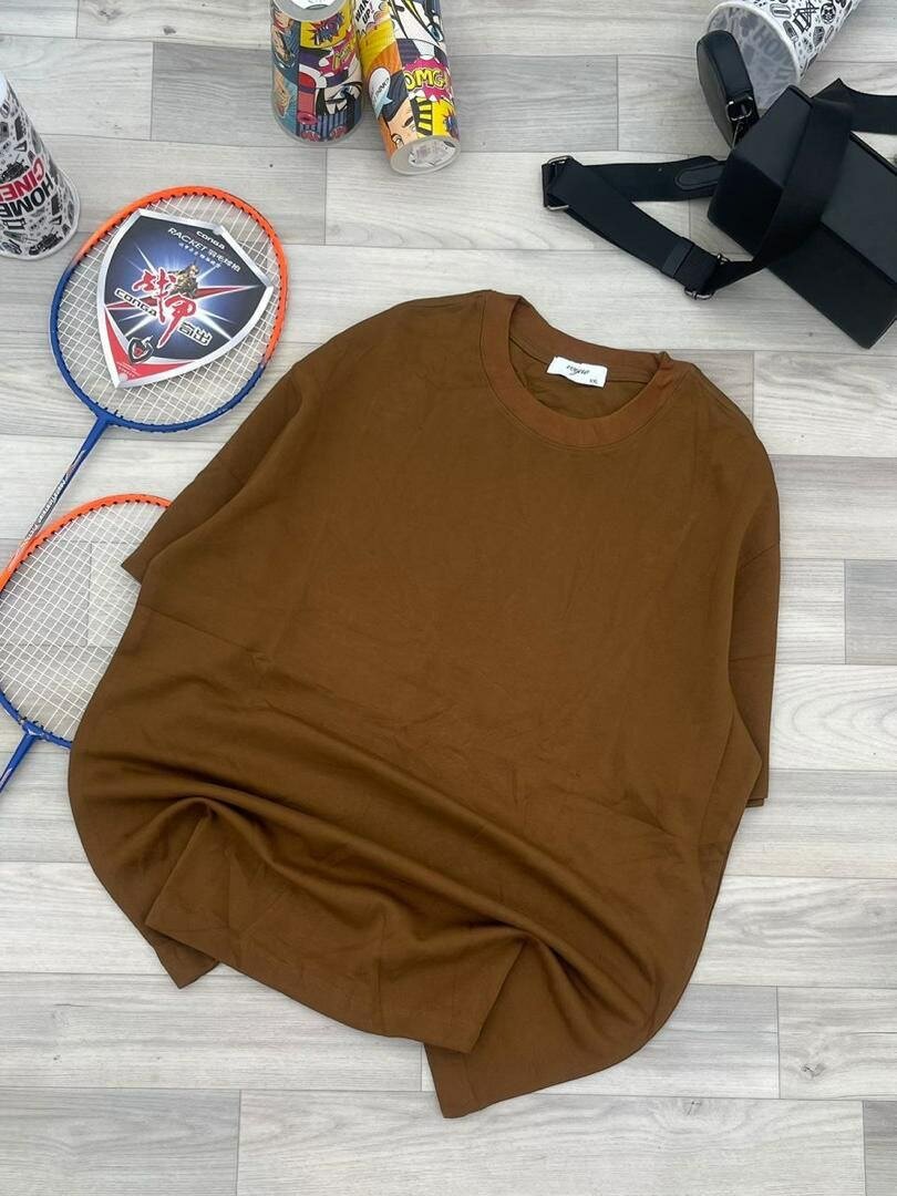 T-shirt basique en coton unisexe