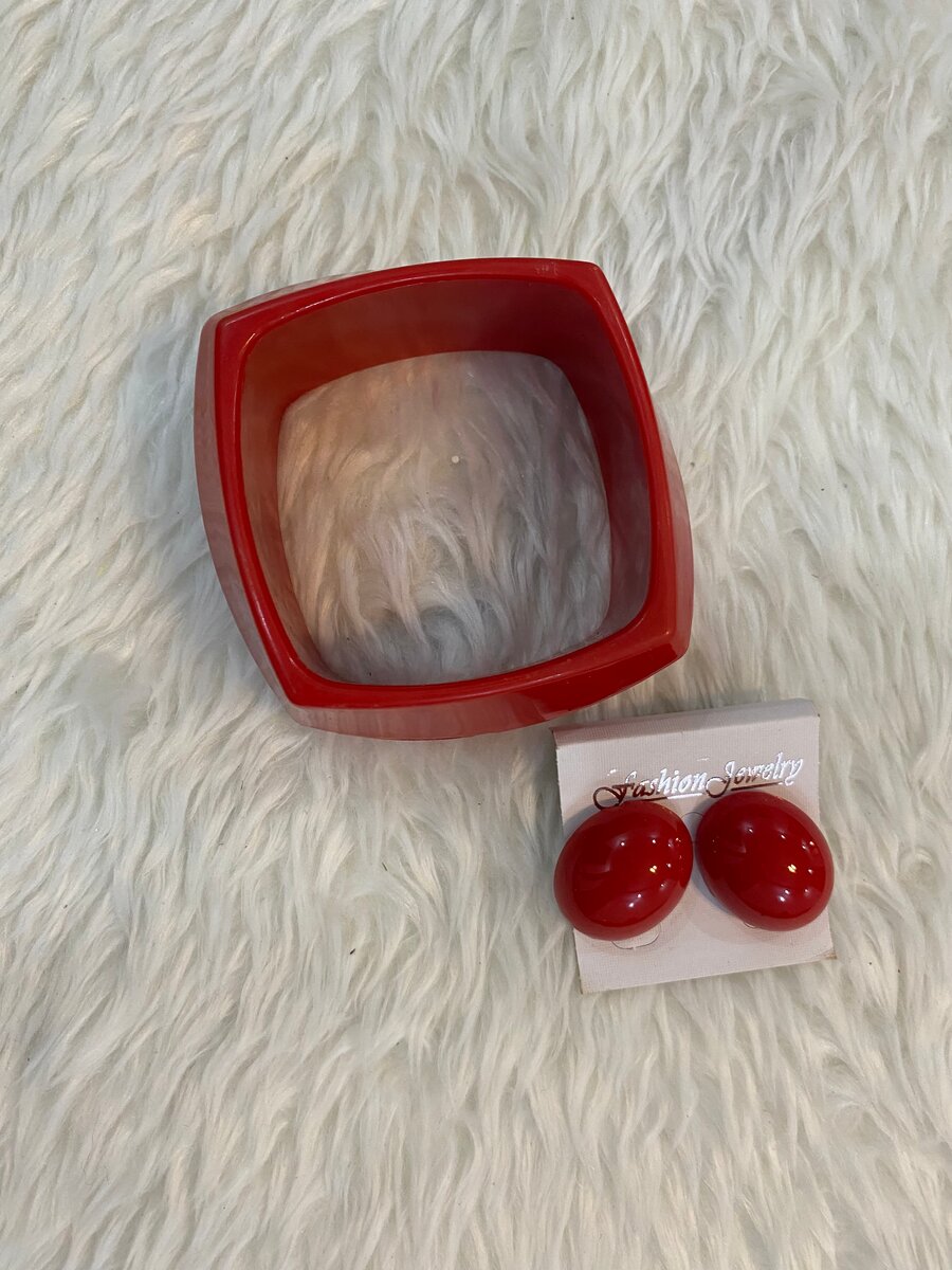 Set de Bijoux Colorés en Plastique