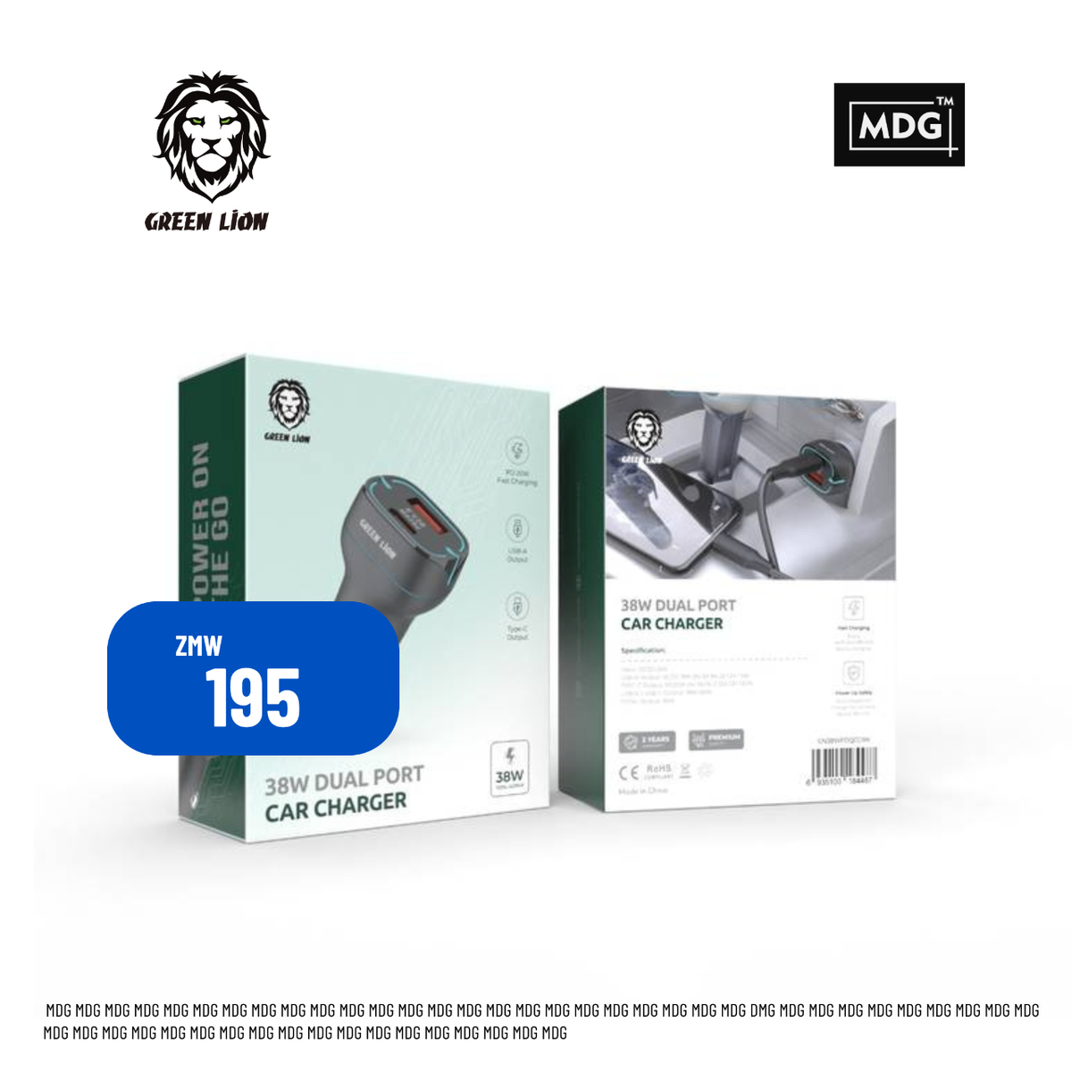 38W Car Fast Charger