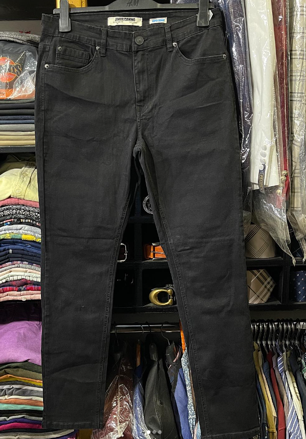 Biker Tattered Stretch Jeans