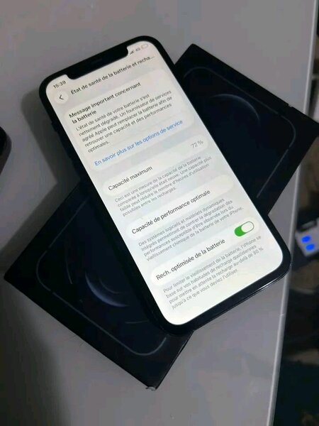 iPhone 12 Pro Max Bleu