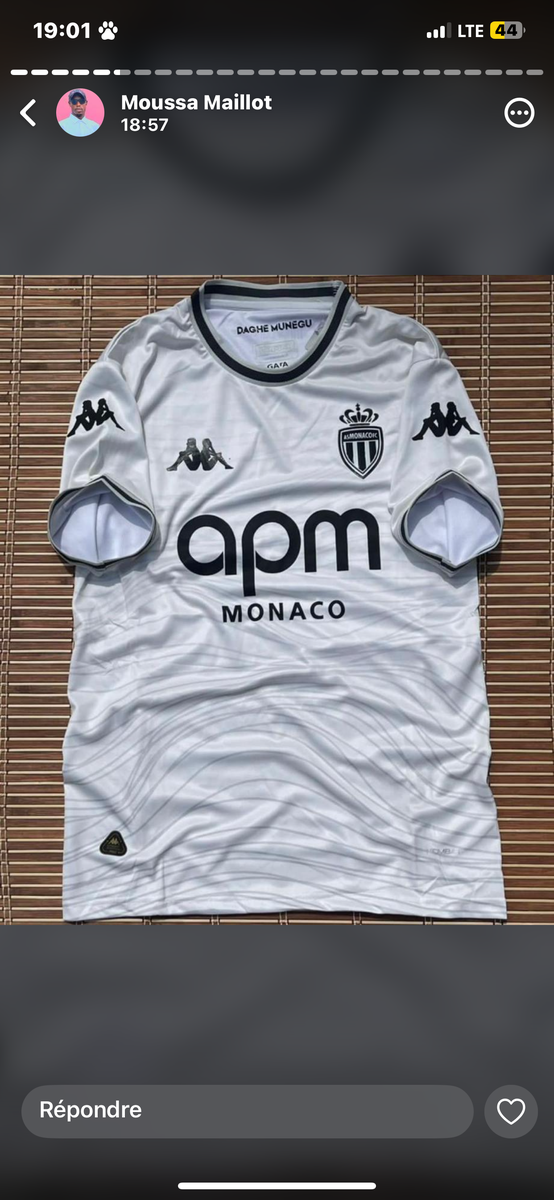 Maillot de Foot version pro
