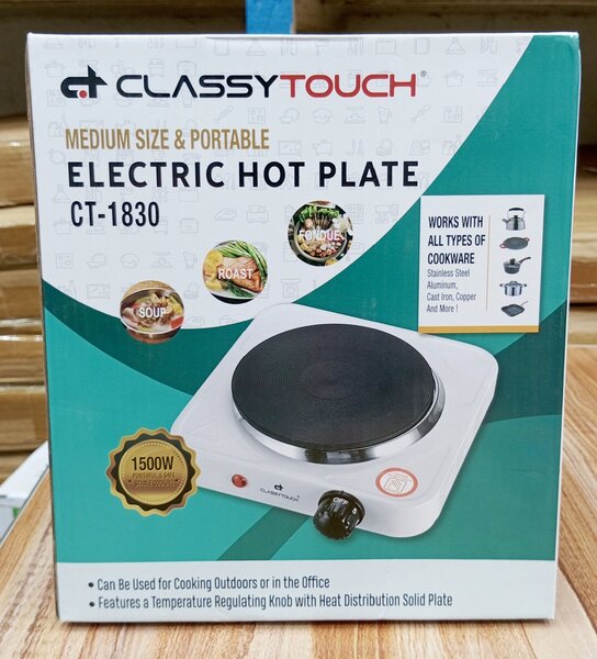 Plaque Chauffante Électrique Portable