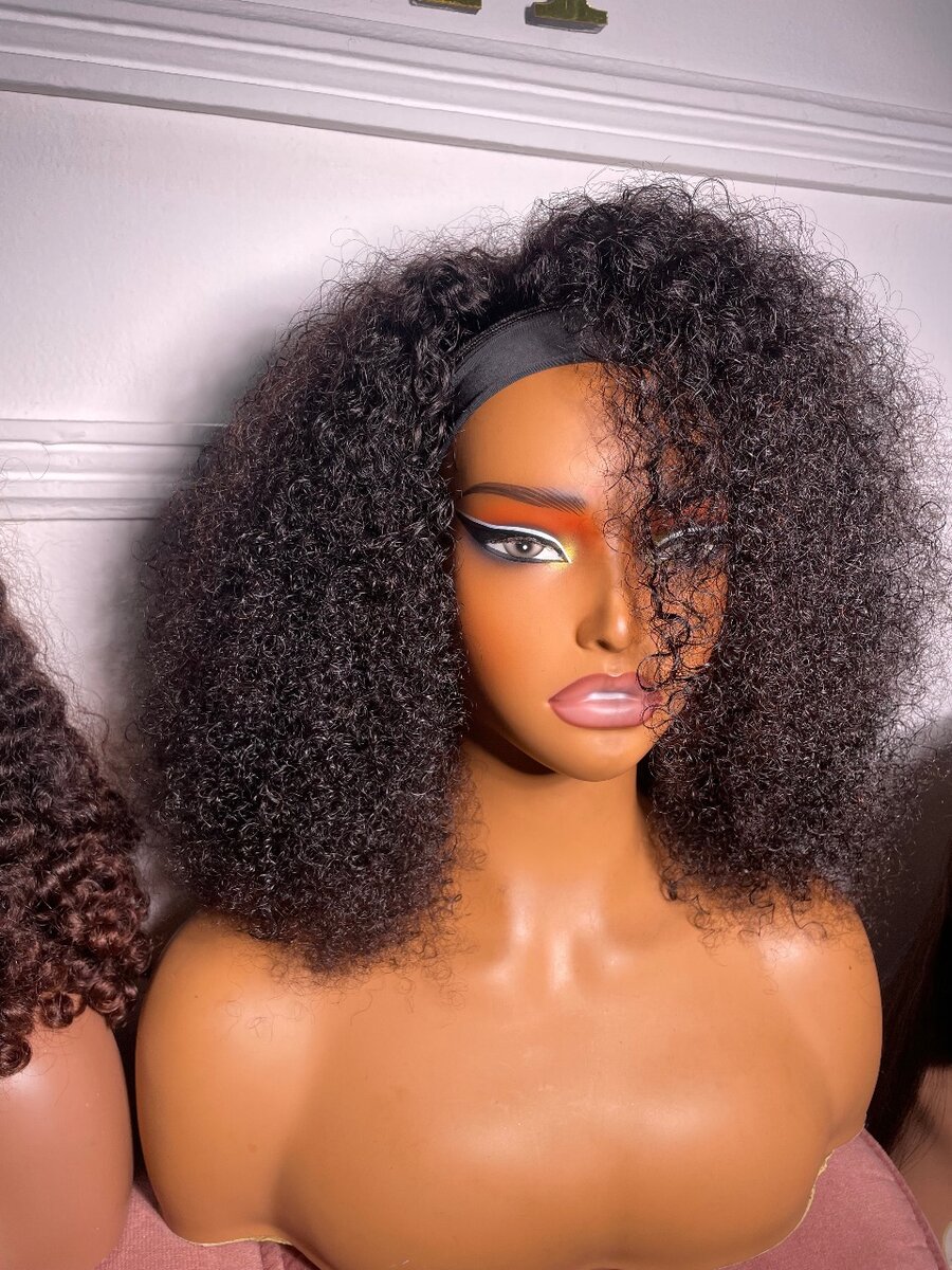Perruque Afro à bande