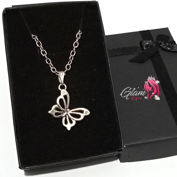 Butterfly Necklace Gift Box