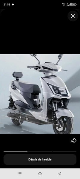 Scooter électrique moderne