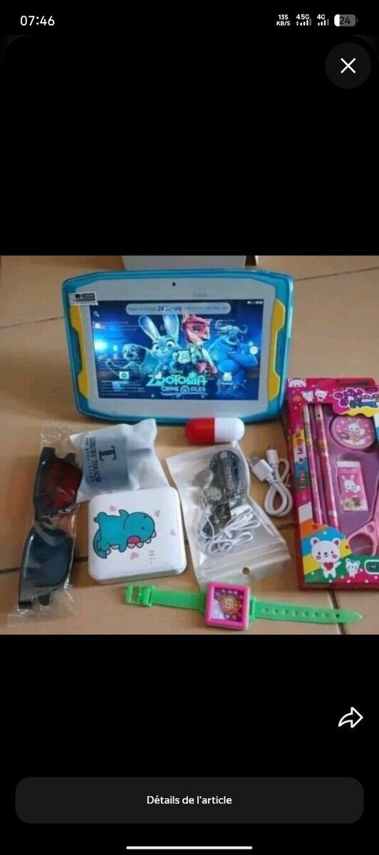 Tablette enfant éducative