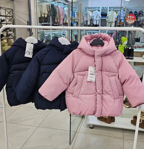 Zara детский пузовик/ зима