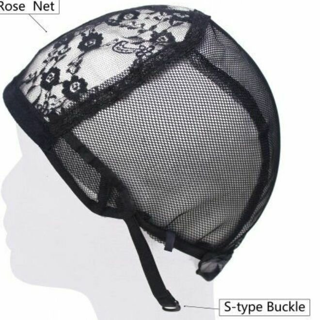 Bonnet filet dentelle ajustable