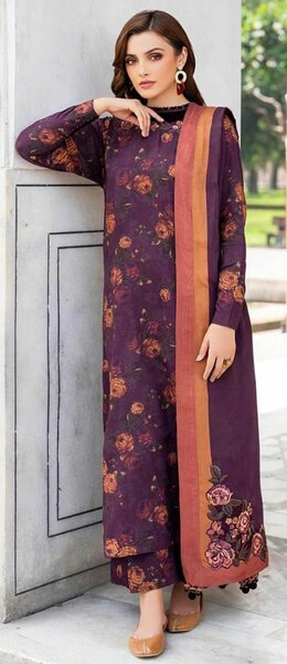 Digital printed lawn 3 pc DC FREE