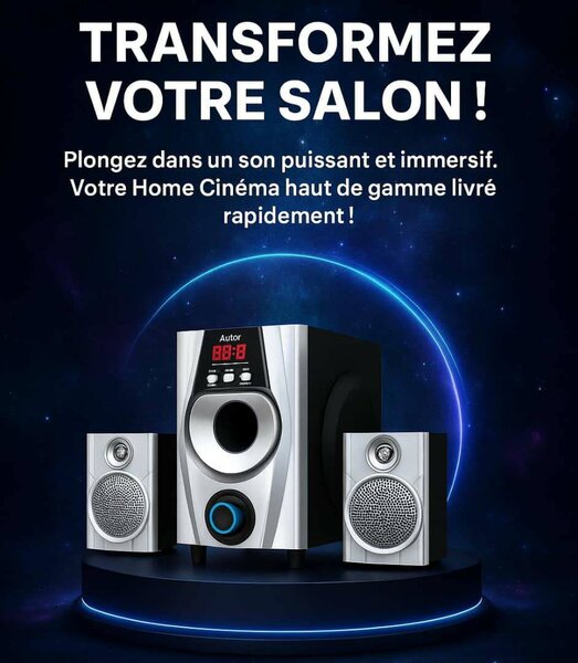 Ensemble Home Cinéma Puissant