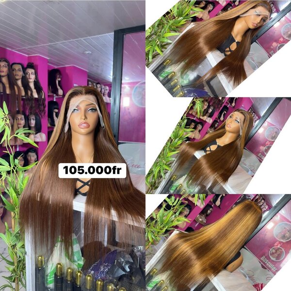 Perruque en Cheveux Longs naturelles