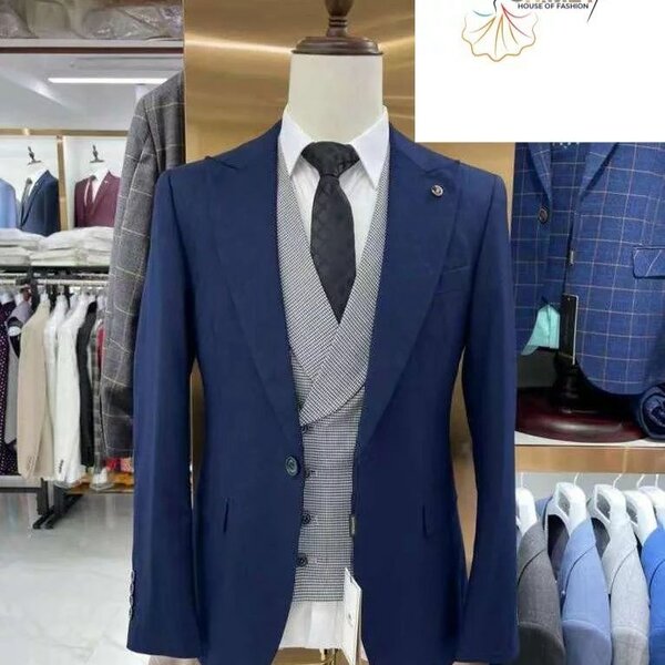 Men's suit blue