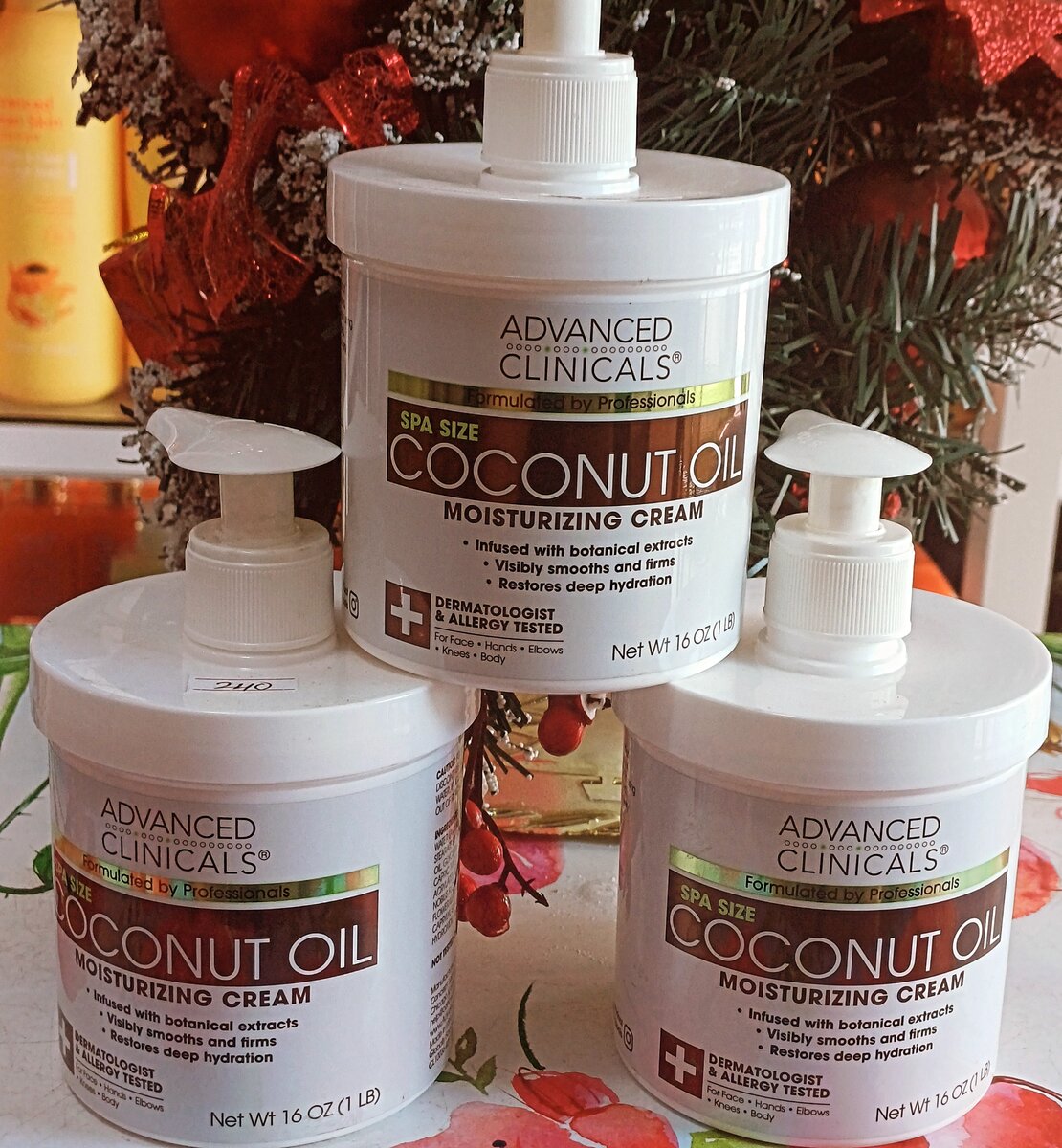 ADVANCED CLINICALS COCONUT OIL LOTION