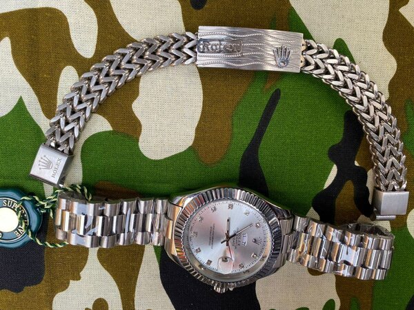 Rolex with bracket