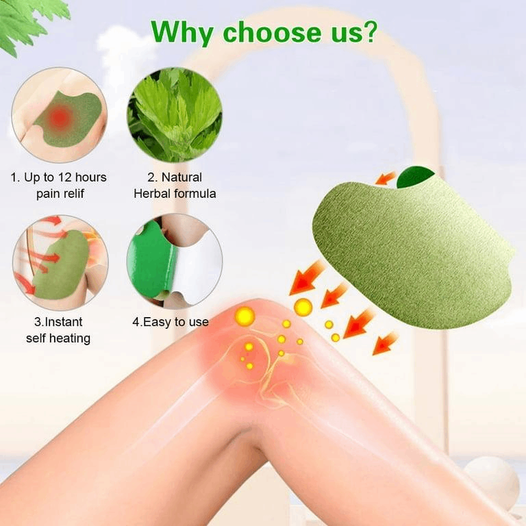 Knee Pain Relief Patch - Pack Of 12