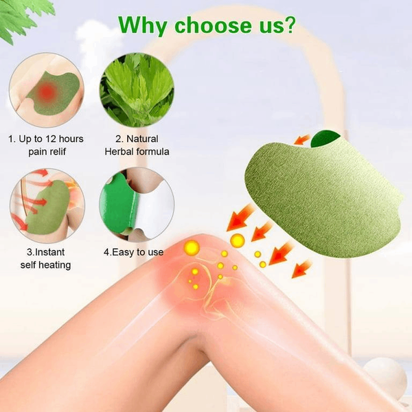 Knee Pain Relief Patch - Pack Of 12