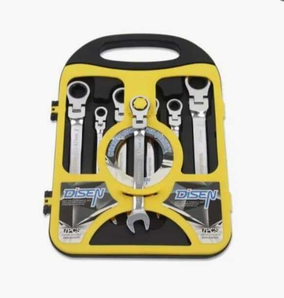 Clés À Molette 7 PCS Originales - Argenté