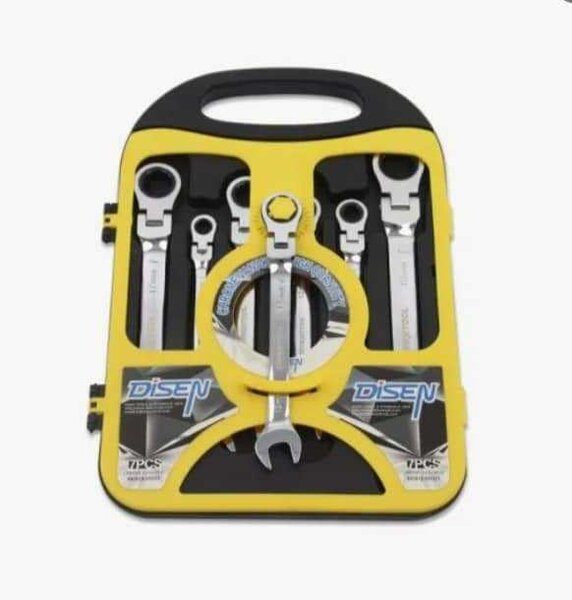 Clés À Molette 7 PCS Originales - Argenté