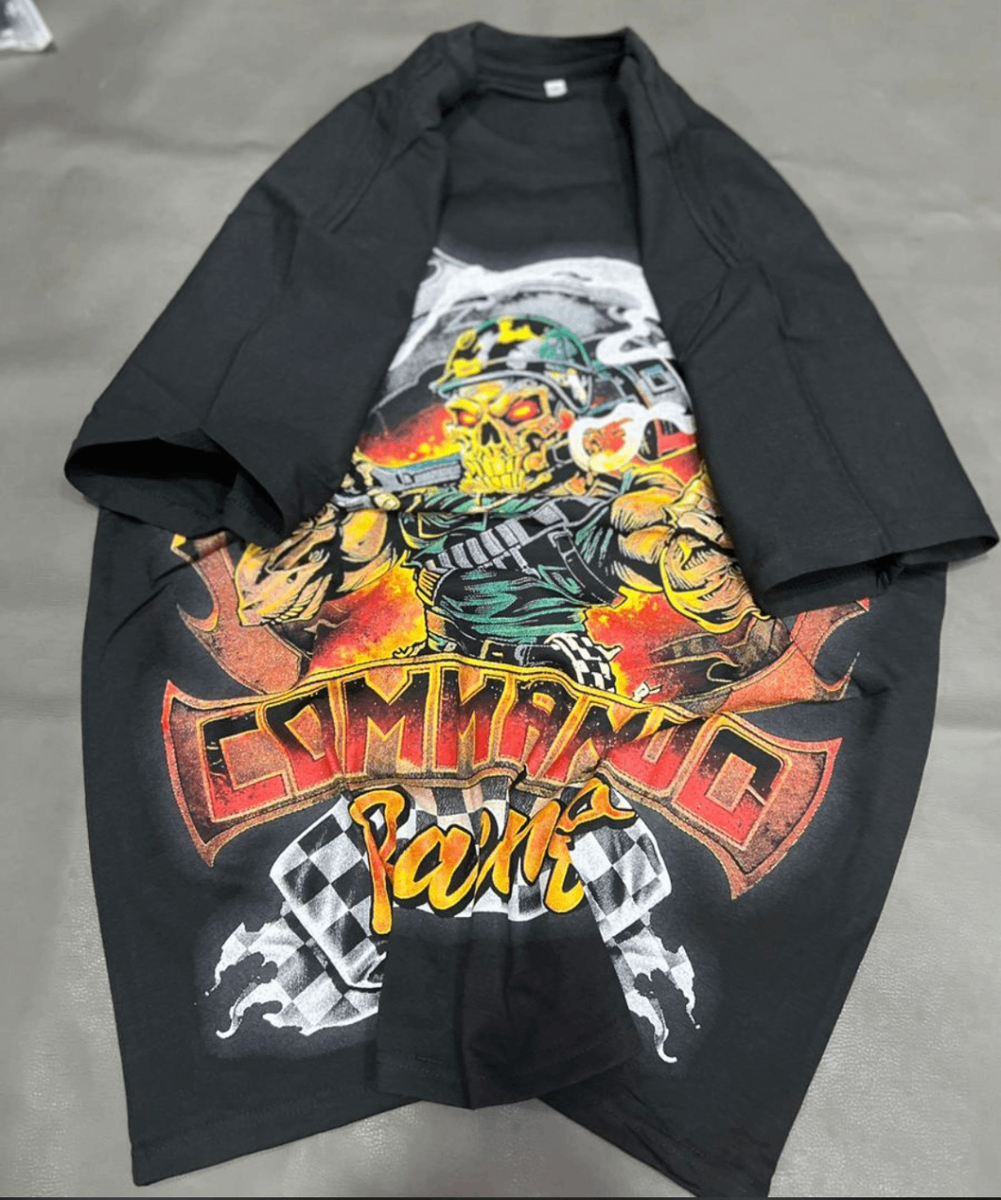 T-shirt Commando Skull