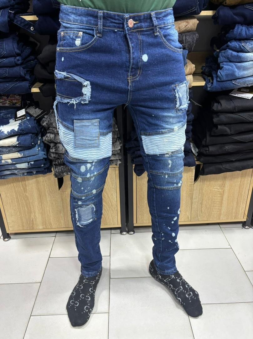 Jean décontracté homme fashion