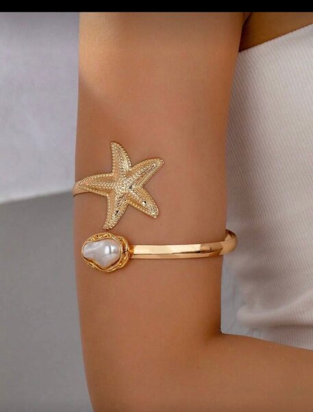 Bracelet en or étoile de mer