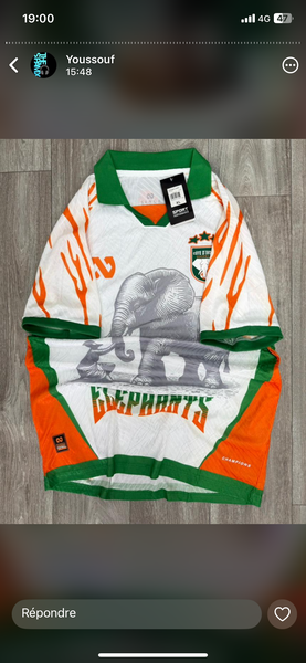 Maillot de foot Éléphants
