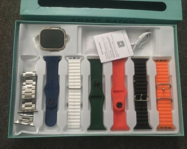 Ultra 2 Cown Smart watch 7 in 1 Strap